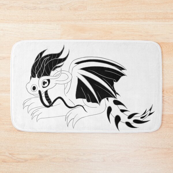 Item preview, Adorable Baby Dragon, White and Black designed and sold by EventideChaos.