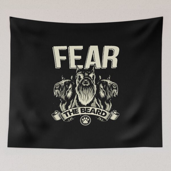 Item preview, Funny Miniature Schnauzer Fear The Beard designed and sold by pagemorales1110.