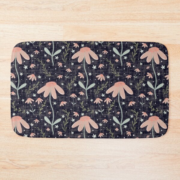 Item preview, Field of Daisies - Navy designed and sold by OranelloDesigns.