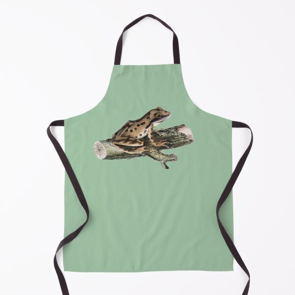 Item preview, Hoppy Vintage Frog on a Log designed and sold by All Things Wild.