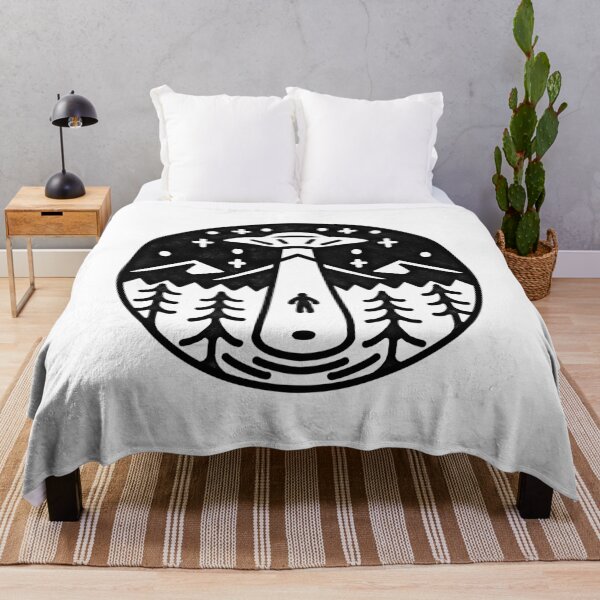 Item preview, UFO Abduction Nature Scene designed and sold by HalpinDesign.