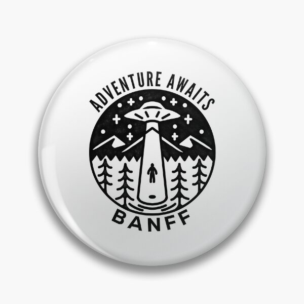 Artikelvorschau, Banff UFO Abduction Nature Scene entworfen und verkauft von HalpinDesign.