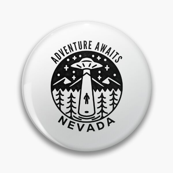 Artikelvorschau, Nevada UFO Abduction Nature Scene entworfen und verkauft von HalpinDesign.