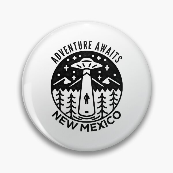 Artikelvorschau, New Mexico UFO Abduction Nature Scene entworfen und verkauft von HalpinDesign.