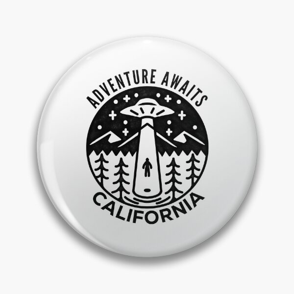 Artikelvorschau, California UFO Abduction Nature Scene entworfen und verkauft von HalpinDesign.