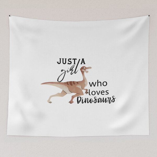 Item preview,  just a girl who loves dinosaurs designed and sold by zahra369der.