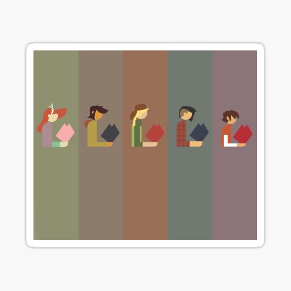 Lumber Ladies Read Sticker