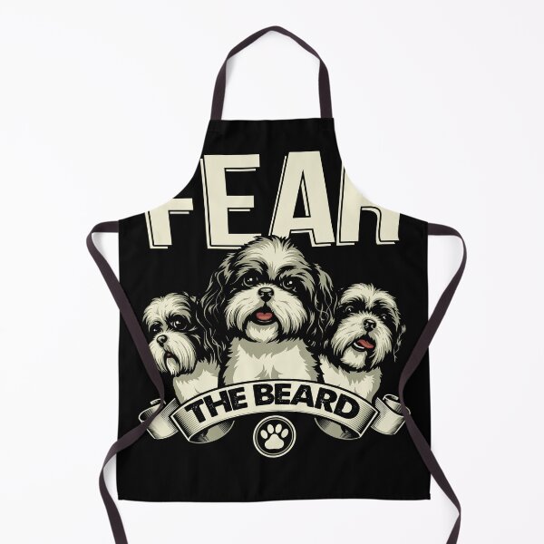 Item preview, Funny Shih Tzu Fear The Beard designed and sold by kieu-diem-1102.