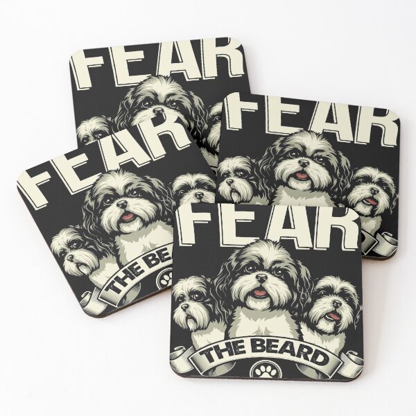 Item preview, Funny Shih Tzu Fear The Beard designed and sold by kieu-diem-1102.
