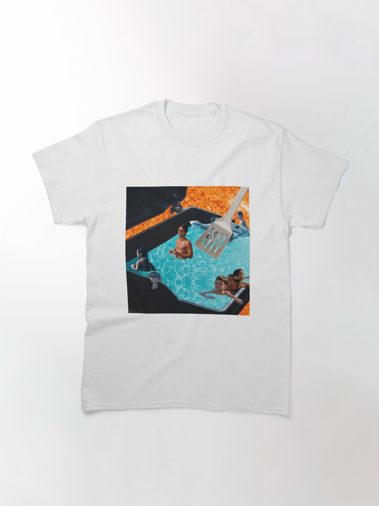 Alternate view of Warm Swimming Pool of Summer (Collage Art) Classic T-Shirt