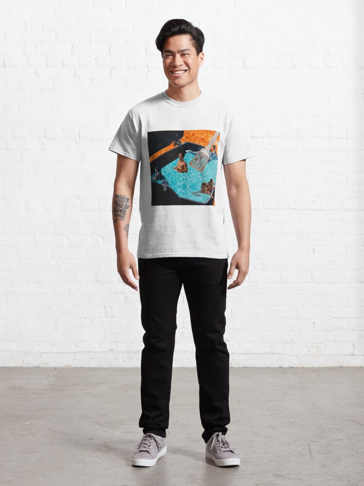 Alternate view of Warm Swimming Pool of Summer (Collage Art) Classic T-Shirt