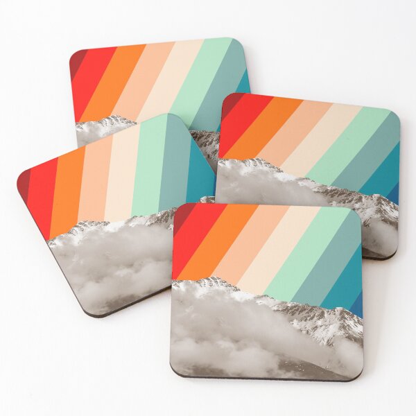 Item preview, Retro Vintage Mountains designed and sold by ind3finite.