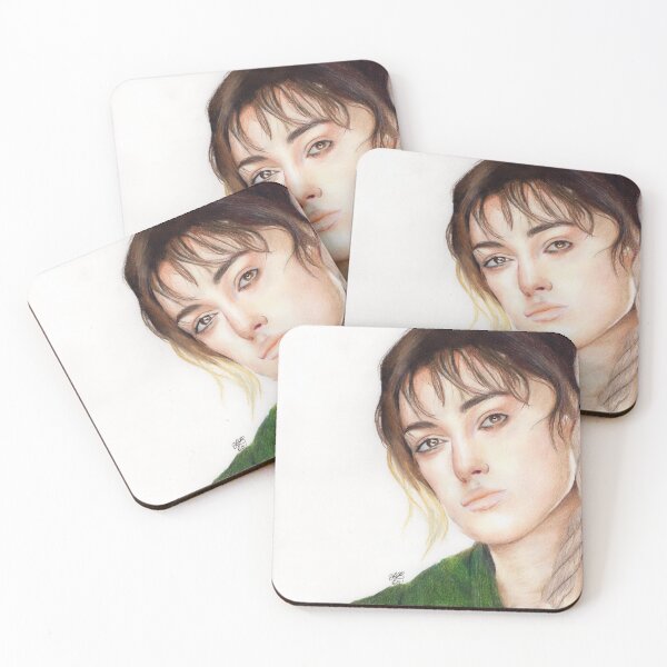 Item preview, Elizabeth Bennet in coloured pencil designed and sold by DustNox.