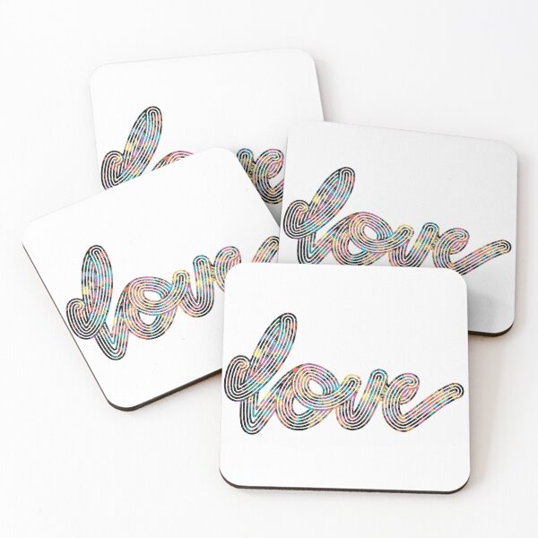 Item preview, LOVE Paint Colour Effect designed and sold by ZeenyTees.