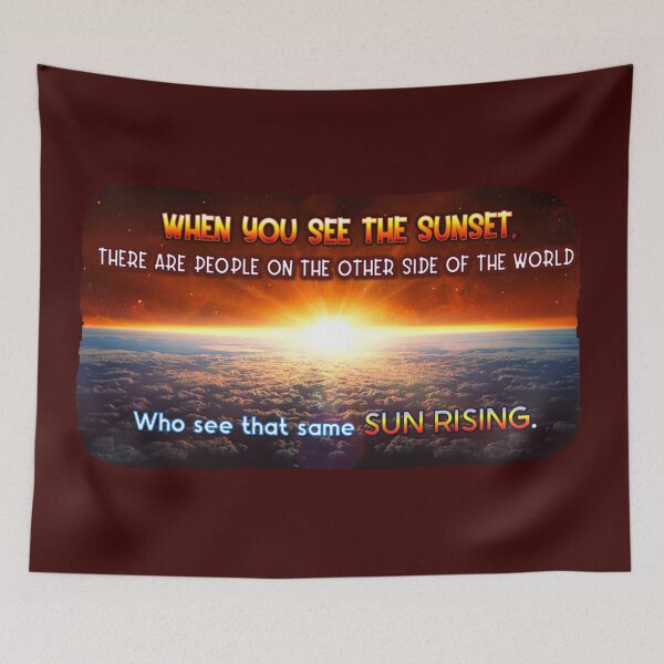 Item preview, YOUR SUNRISE IS MY SUNSET designed and sold by THE AMERICAN TEEVANGELIST.