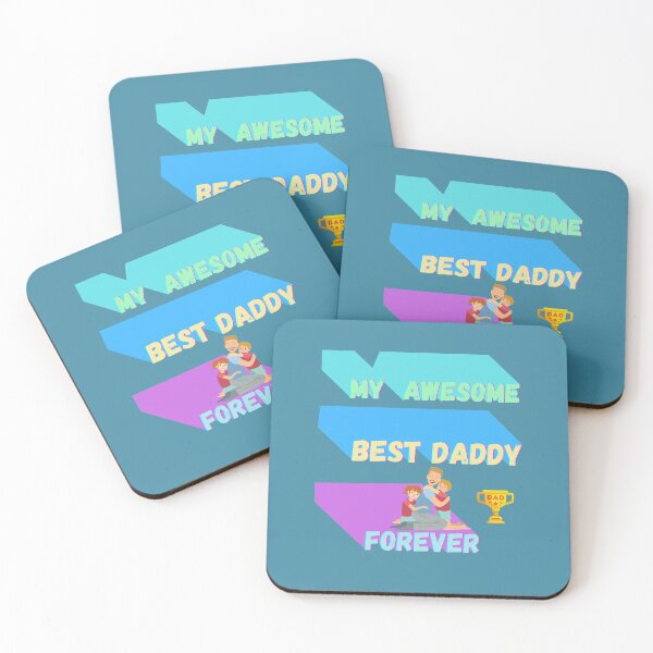 Item preview, My Awesome Best Daddy Forever designed and sold by Perceptible.