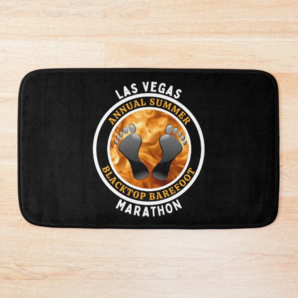 Item preview, Las Vegas Annual Summer Blacktop Barefoot Marathon Funny  designed and sold by MojaveTradePost.