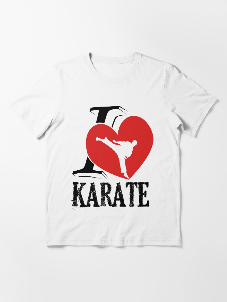 "i love karate japanese martial art" Tshirt by lu2k Redbubble