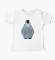 Cute Polygon Baby Penguin Baby Tee