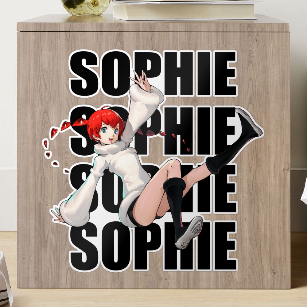 Sophie persona 5 strikers (Black) Sticker for Sale by Dylan Grey |  Redbubble