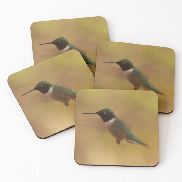 Item preview, Ruby Red Throat Hummingbird designed and sold by LCRobertsonArt.
