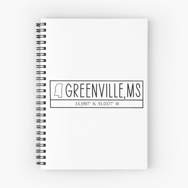 Item preview, Greenville Mississippi Coordinates designed and sold by Emily Designs.
