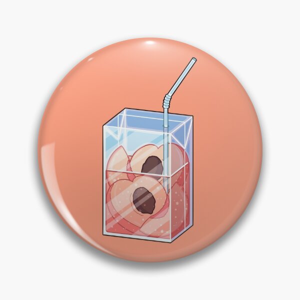 Item preview, Peach Juice Box designed and sold by GreenHatWonder.