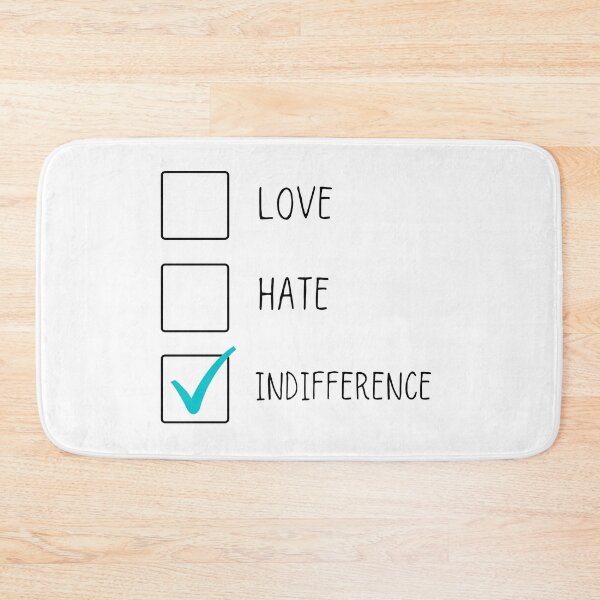 Item preview, It isnt love it isnt hate its just indifference - Taylor Swift  designed and sold by bombalurina.