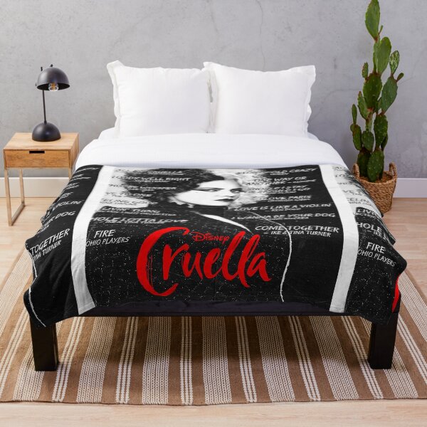 cruella cruella cruella 2021 Throw Blanket
