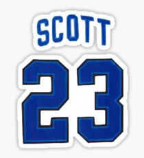 Pegatina One Tree Hill- Jersey de Nathan