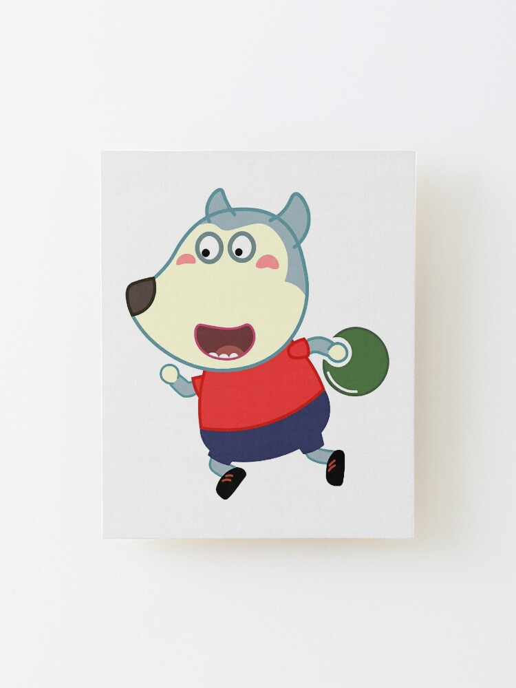 Wolfoo Family Play Tent Art Board Print for Sale by HajimeKambe