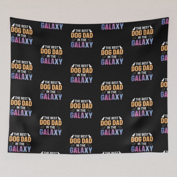 Item preview, Best Dog Dad In The Galaxy designed and sold by NAESTOO.