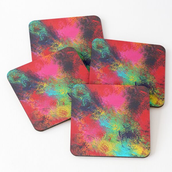 Item preview, Whisps of Color, Smokey colorful, abstract pattern designed and sold by Nostrathomas66.