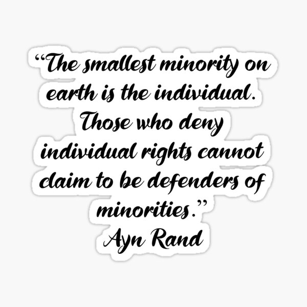 Ayn Rand Quotes" Sticker for Sale by 4ever-Undaunted | Redbubble