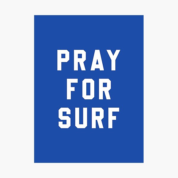 Item preview, Pray for surf - blue designed and sold by corbrand.