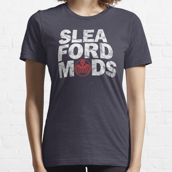 Sleaford Mods White/Red [Worn Look] Essential T-Shirt