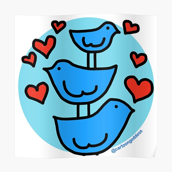 Love Birds Poster
