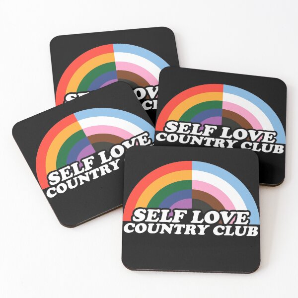 Item preview, SELF LOVE COUNTRY CLUB — PRIDE RAINBOW designed and sold by alrightabigail.