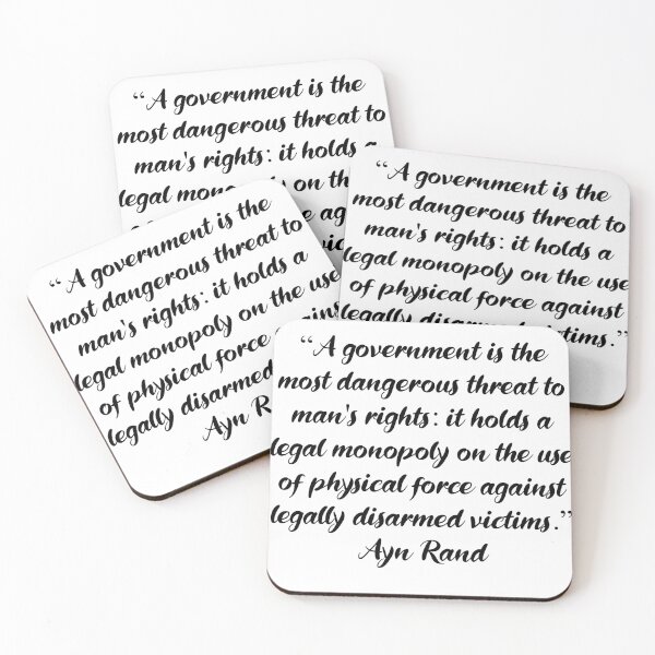 Item preview, Ayn Rand Quotes designed and sold by 4ever-Undaunted.