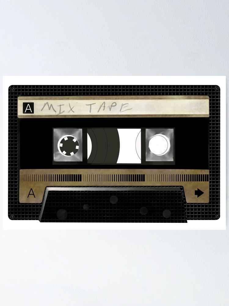 Mixed Cassette Tape - Mix Tape - for recording analogue music