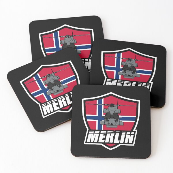 Item preview, Norwegian Merlin Helicopter Patch  designed and sold by ndreya19.