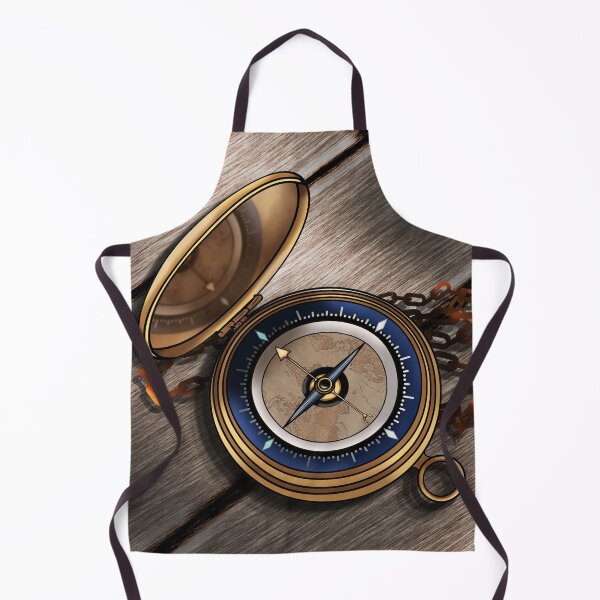 Item preview, Opened Pocket Nautical Compass: map designed and sold by iduzarts.