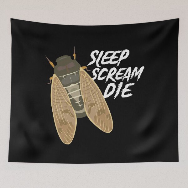 Item preview, Cicada: Sleep Scream Die designed and sold by Clara Hollins.