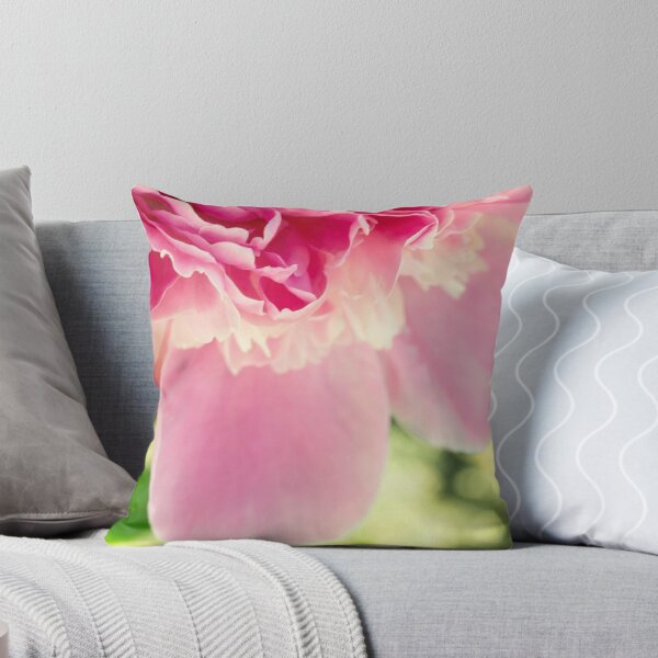 Item preview, Pink and White Peony Close-up w/ green bokeh designed and sold by stephenralph.