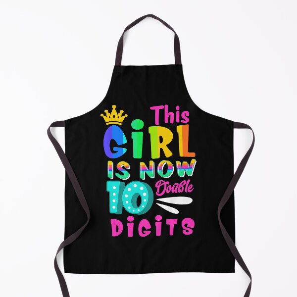 Item preview, This Girl Is Now 10 Double Digits Shirt 10Th Birthday Gifts designed and sold by llcockroge.