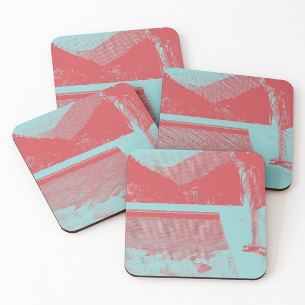 Item preview, Pool With Two Figures - Pink + Blue designed and sold by oscarlobban.