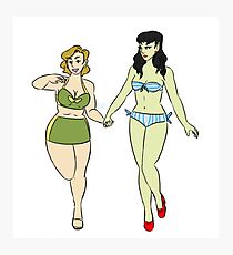 Pinup Star Trek Photographic Print