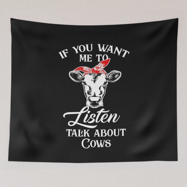 Item preview, If you want me to listen talk about cows designed and sold by Titmit.