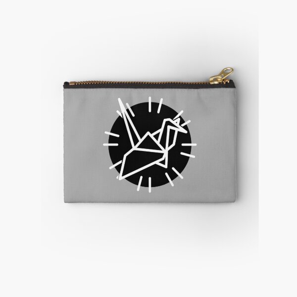 Item preview, White Crane and Lines with Black Circle designed and sold by falcon56.