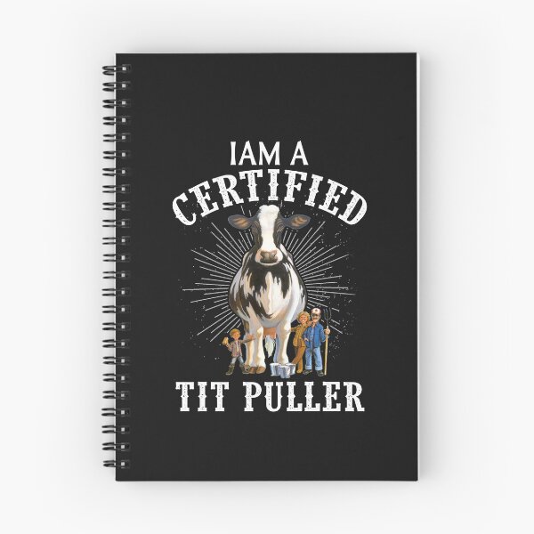 Item preview, Iam a certified tit puller cow funny gift for men and women designed and sold by Titmit.